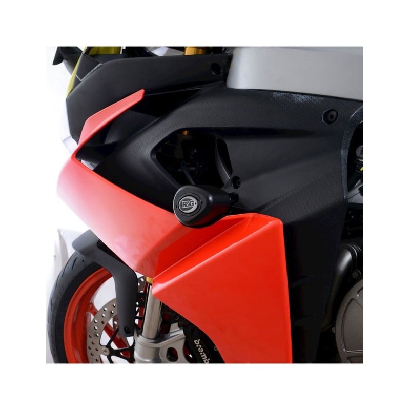CP0521BL R&G Tamponi / protezioni telaio tipo Aero (no-cut) Suzuki Hayabusa '21-Suzuki Hayabusa 2021