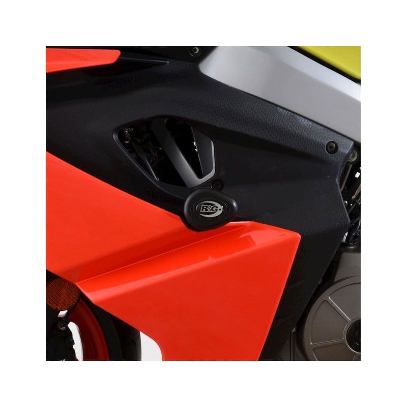 CP0521BL R&G Tamponi / protezioni telaio tipo Aero (no-cut) Suzuki Hayabusa '21-Suzuki Hayabusa 2021