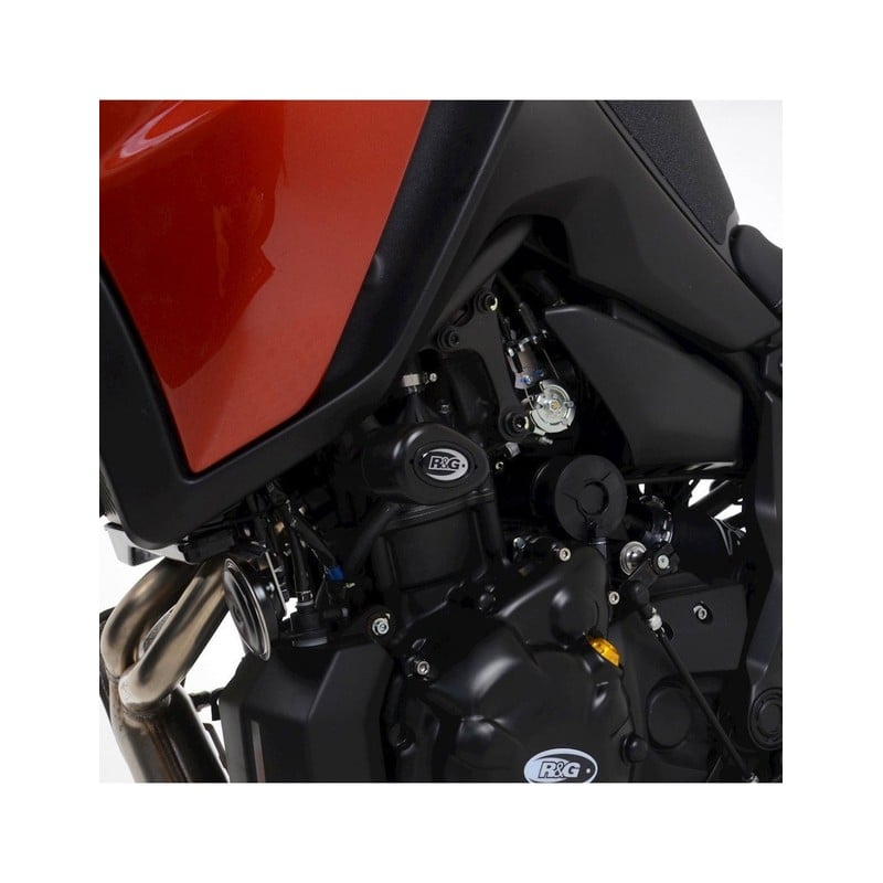 CP0521BL R&G Tamponi / protezioni telaio tipo Aero (no-cut) Suzuki Hayabusa '21-Suzuki Hayabusa 2021