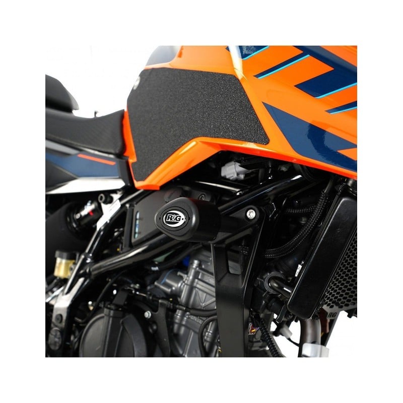 CP0521BL R&G Tamponi / protezioni telaio tipo Aero (no-cut) Suzuki Hayabusa '21-Suzuki Hayabusa 2021