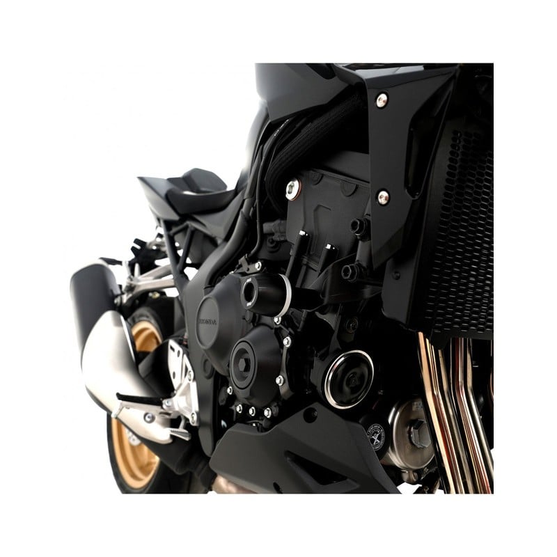 CP0521BL R&G Tamponi / protezioni telaio tipo Aero (no-cut) Suzuki Hayabusa '21-Suzuki Hayabusa 2021