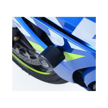CP0521WH R&G Tamponi / protezioni telaio tipo Aero (no-cut) Suzuki Hayabusa '21- (colore bianco)Suzu