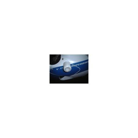 CP0531WH R&G Tamponi / protezioni telaio tipo Aero, Aprilia RSV4 1100 (Factory) '21- (colore bianco)