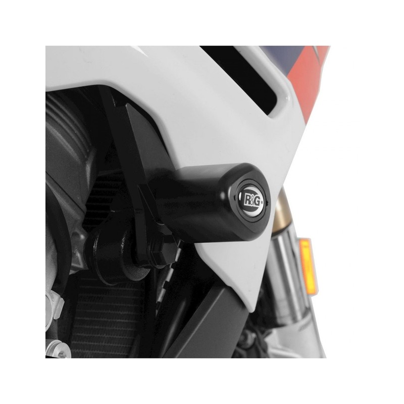 CP0547BL R&G Tamponi / protezioni telaio tipo Aero, Aprilia Tuareg 660 '22-Aprilia Tuareg 660 2022