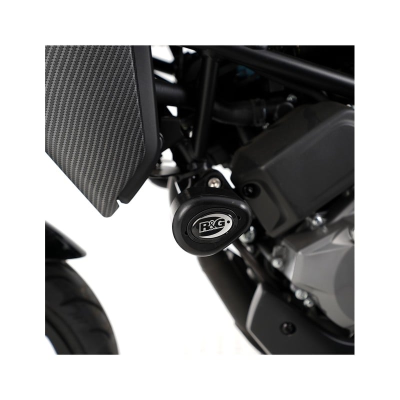 CP0576BL R&G Tamponi / protezioni telaio tipo Aero, Triumph Daytona 660 '24-Triumph Daytona 660 2024