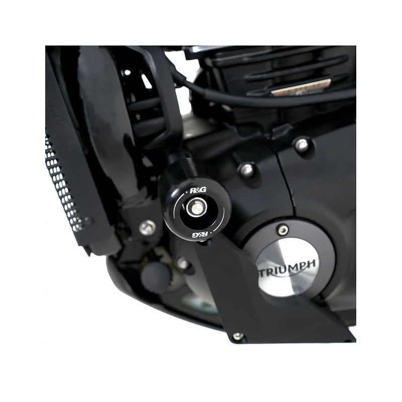 CP0576BL R&G Tamponi / protezioni telaio tipo Aero, Triumph Daytona 660 '24-Triumph Daytona 660 2024