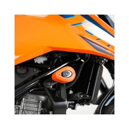CP0576OR R&G Tamponi / protezioni telaio - Aero Style per Triumph Daytona 660 '24-Triumph Daytona 66