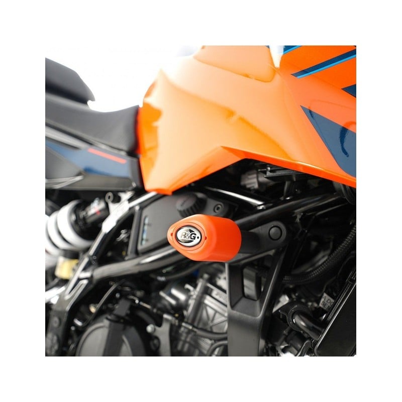 CP0576OR R&G Tamponi / protezioni telaio - Aero Style per Triumph Daytona 660 '24-Triumph Daytona 66