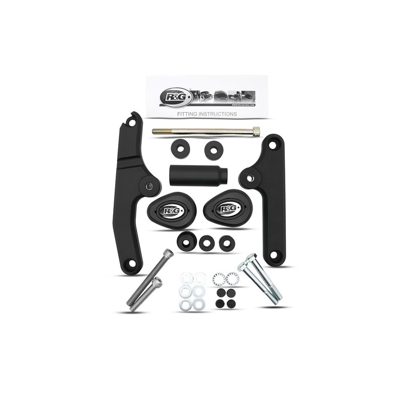CP0588BL R&G Tamponi / protezioni telaio - Aero Style per Triumph Tiger 900 / GT (PRO)'24- / Rally (