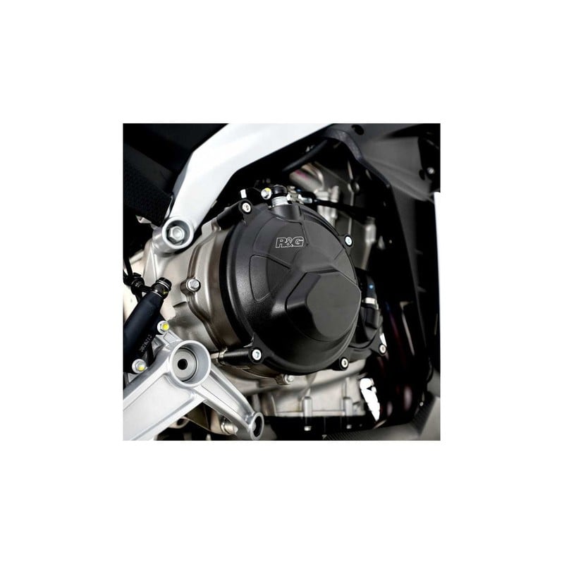 ECC0395PROBK R&G Aprilia RS 660 '21- / Tuono 660 '21-, DX tipo PRO protezione frizione e sfiato dell