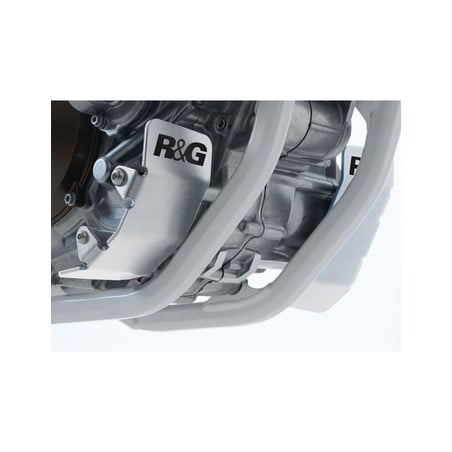 ECG0005SI R&G HUSQVARNA FS 450 '15- (coppia) protezione motore - colore alluminio