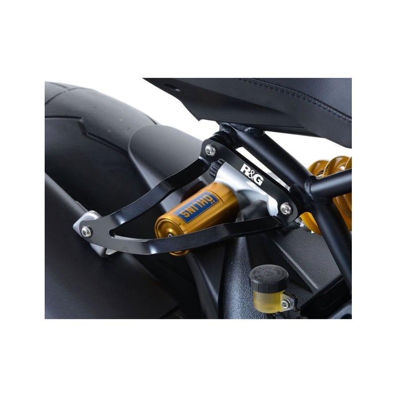 EH0068BK R&G Staffa supporto scarico -Ducati Monster 1200 R 2017