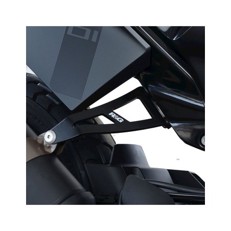 EH0095BKA R&G Staffa supporto scarito + piastra fori pedane posteriori - Husqvarna Svartpilen 701Hus