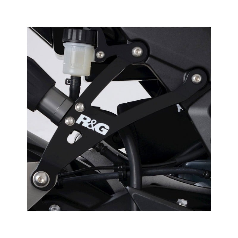EH0098BK R&G Staffa supporto scarico DX, Kawasaki NinjaKawasaki Ninja SX 1000 2020
