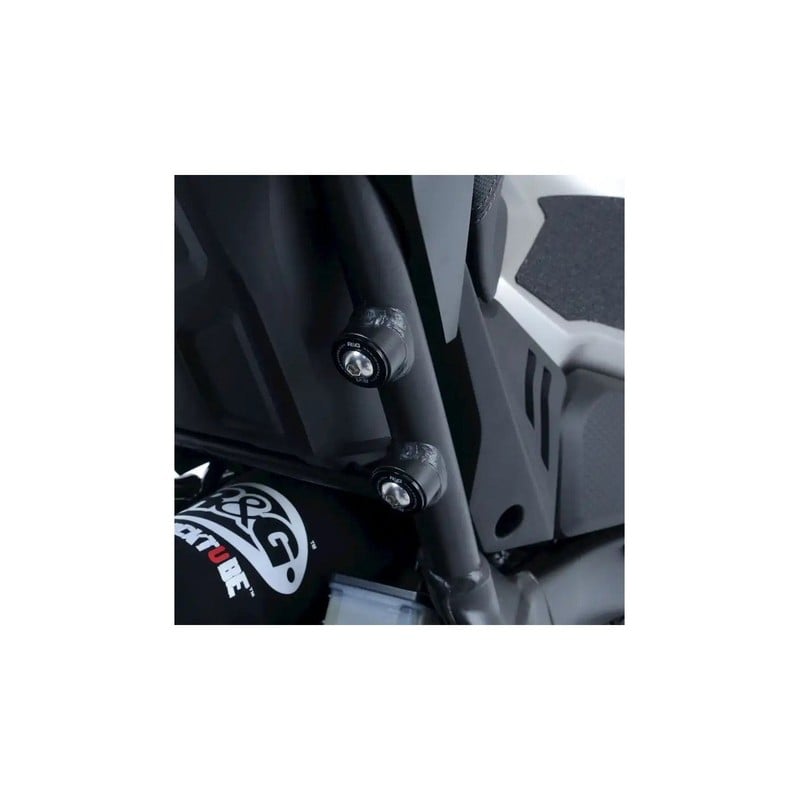 EH0107BKA R&G Staffa supporto scarito + piastra fori pedane posteriori Ducati Multistrada V4 (S)/ V4