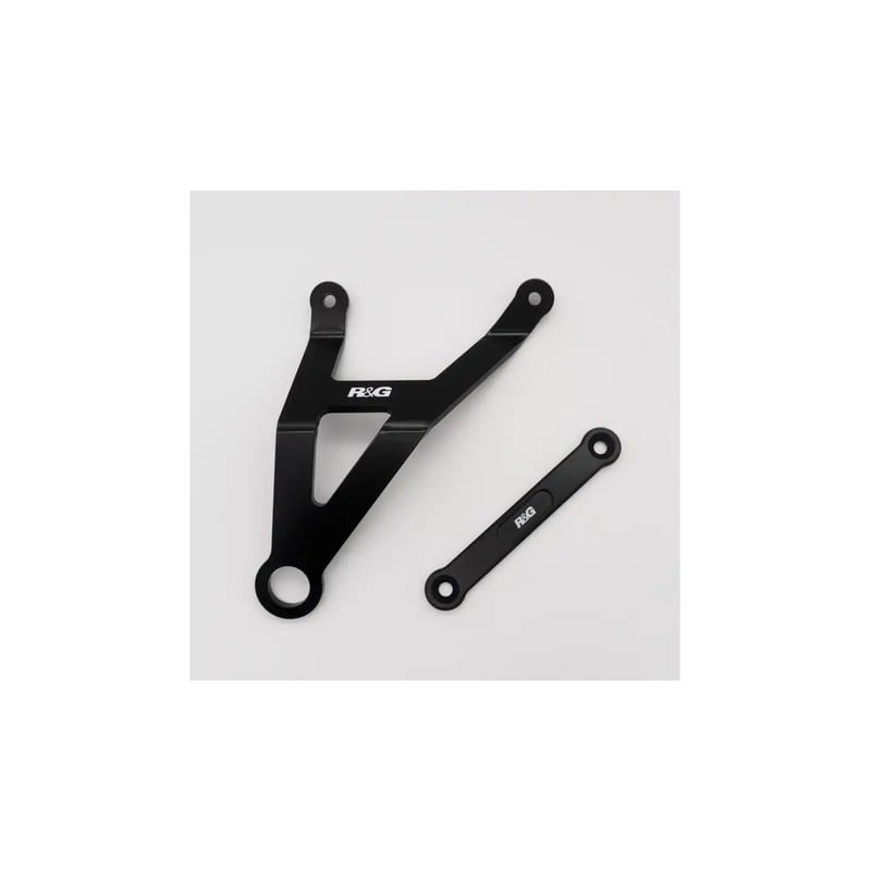 EH0131BKA R&G Staffa supporto scarito + piastra fori pedane posteriori KawasakiKawasaki ZX10R ZX 10