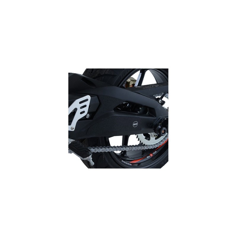 EZBG002BL R&G kit 4pz.adesivi anti-scivolo parataccoAprilia Shiver 900 Nero