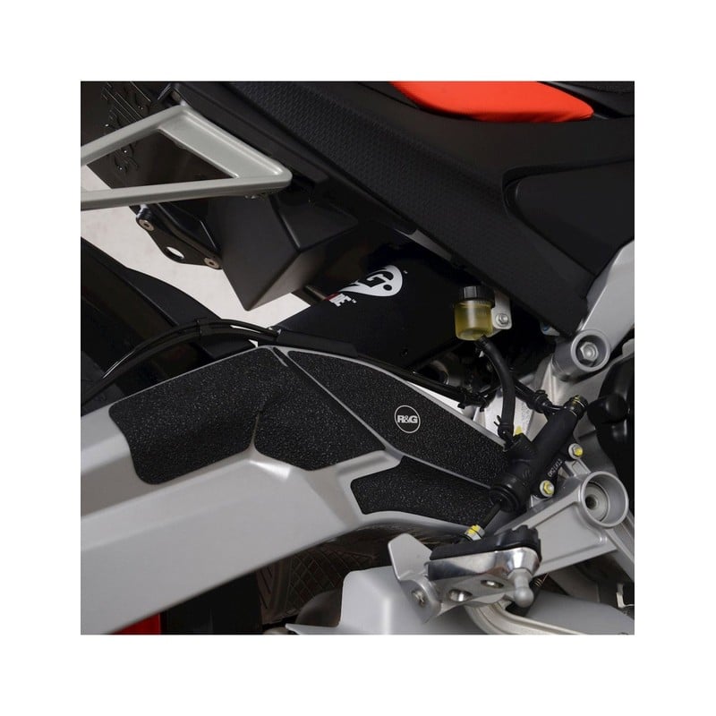 EZBG003BL R&G kit 3pz.adesivi anti-scivolo parataccoAprilia RS 660 2021