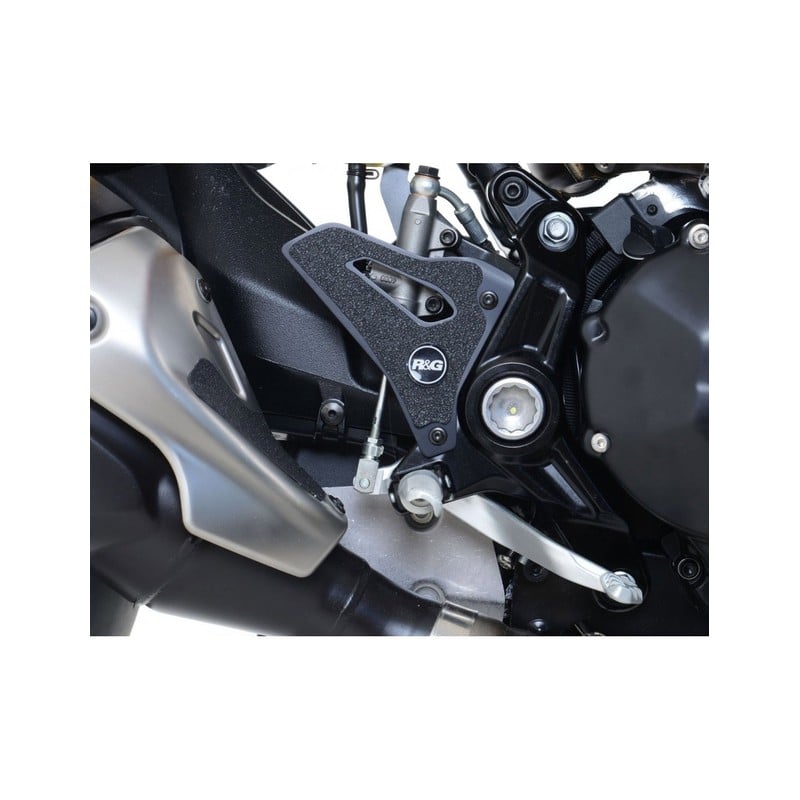 EZBG207BL R&G kit 4pz.adesivi anti-scivolo parataccoDucati Monster 1200 Nero R