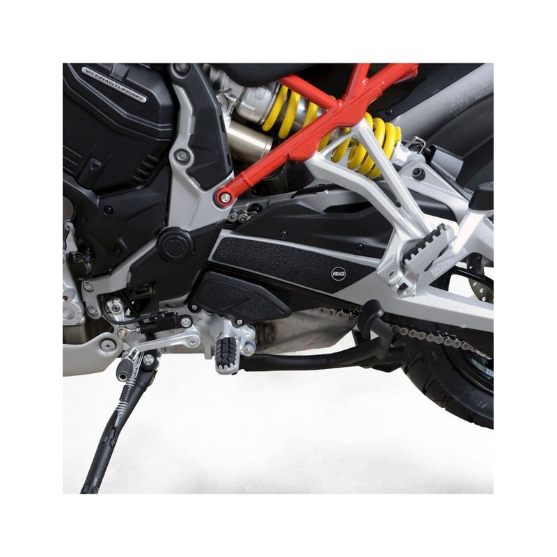 EZBG213BL R&G kit 3pz.adesivi anti-scivolo paratacco Ducati Multistrada V4 (S) (Sport) '21- (telaio