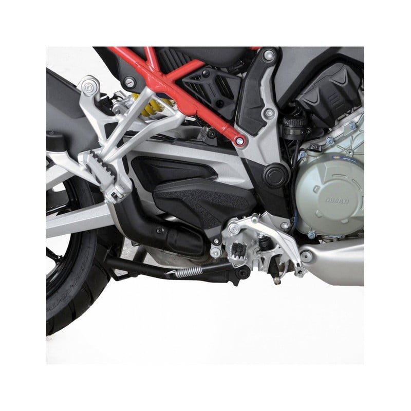 EZBG213BL R&G kit 3pz.adesivi anti-scivolo paratacco Ducati Multistrada V4 (S) (Sport) '21- (telaio