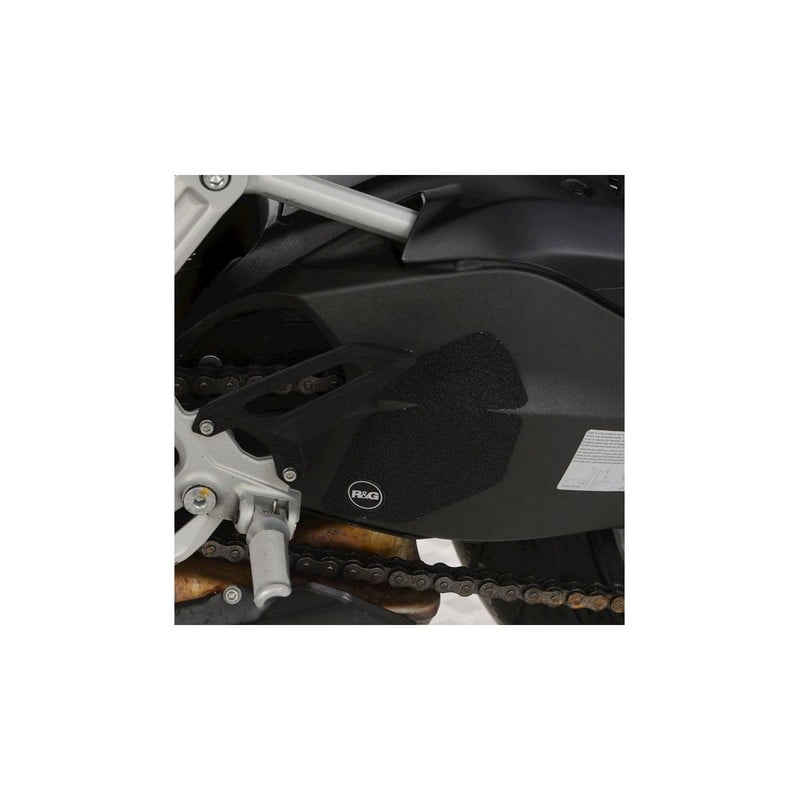 EZBG214BL R&G kit 1pz.adesivo anti-scivolo paratacco Ducati Streetfighter V2 '22- (forcellone sx)Duc
