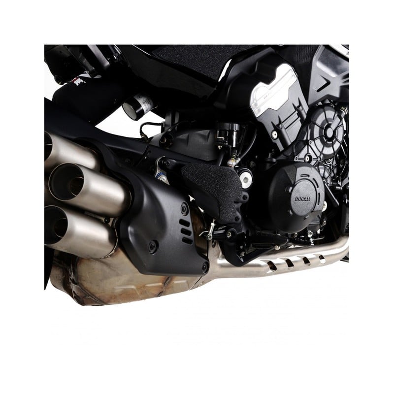 EZBG215BL R&G kit 2pz.adesivi anti-scivolo paratacco Ducati V4 Diavel '23-Ducati Diavel V4 2023