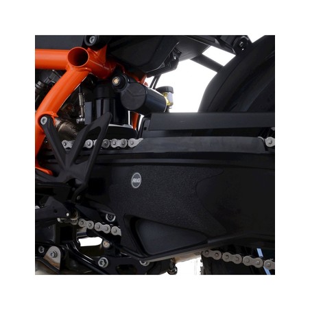 EZBG504BL R&G 1 pezzo adesivo anti-scivolo paratacco, SX su forcellone KTM Super Duke R '20- / 1390