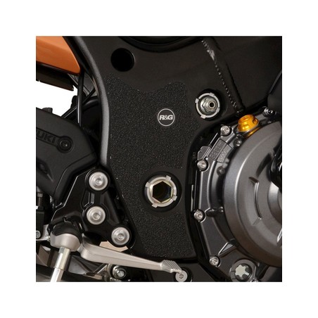 EZBG714BL R&G kit 2pz.adesivi anti-scivolo paratacco Suzuki Hayabusa '21- (telaio dx-sx)Suzuki Hayab