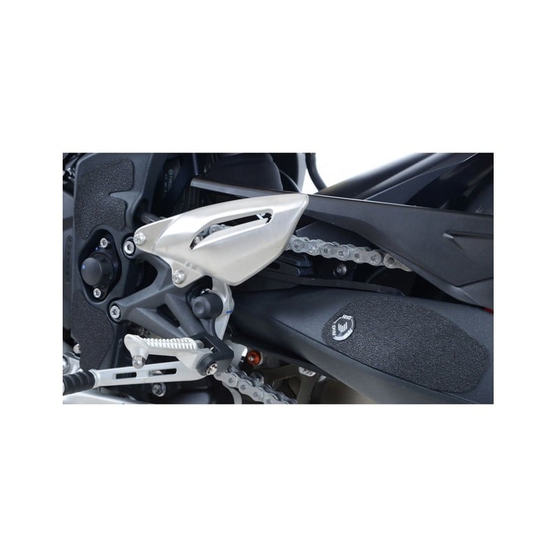 EZBG803BL R&G kit 6pz.adesivi anti-scivolo paratacco Triumph Street Triple RX '15- / Street Triple R