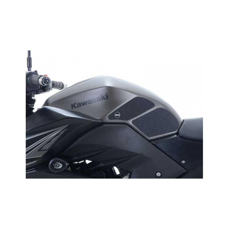 EZRG1400BL R&G Kit 2pz.adesivi anti-scivolo serbatoio ROYALRoyal Enfield Himalayan Nero 2017