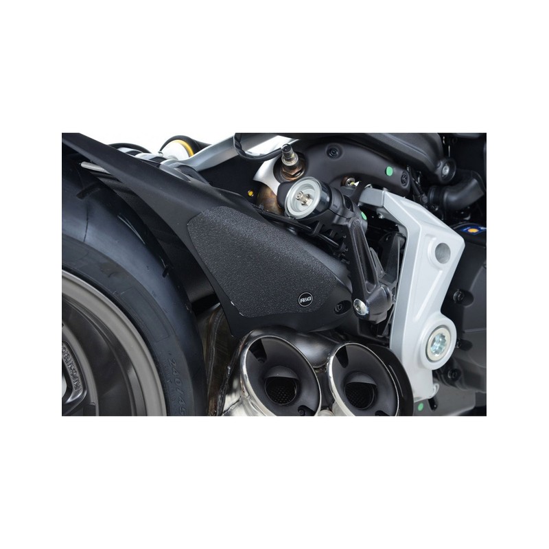 EZRG238BL R&G Kit 2pz.adesivi anti-scivolo serbatoio Ducati Streetfighter V2 & V2(S) '25- neroDucati