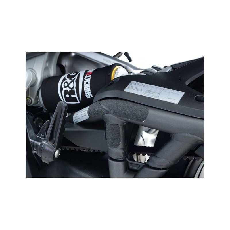 EZRG238BL R&G Kit 2pz.adesivi anti-scivolo serbatoio Ducati Streetfighter V2 & V2(S) '25- neroDucati