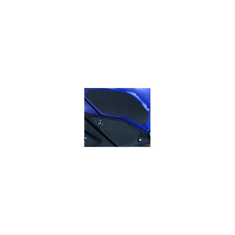 EZRG820CL R&G Kit 2pz.adesivi anti-scivolo serbatoio Triumph Tiger 900 GT/Rally '20-:- trasparente (