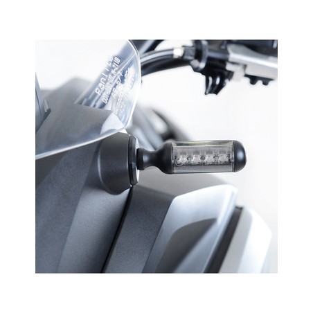 FAP0015BK R&G Adattatori per minifrecce anteriori per HondaHonda Minifrecce CON NC USO 750 X 2016-20