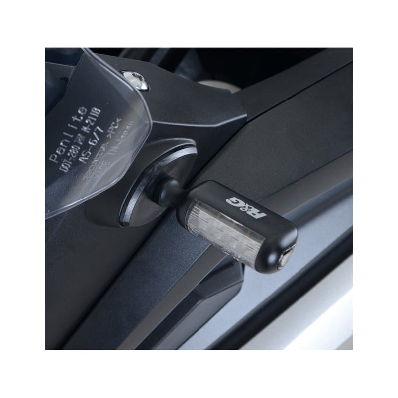 FAP0015BK R&G Adattatori per minifrecce anteriori per HondaHonda Minifrecce CON NC USO 750 X 2016-20