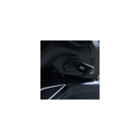 FAP0028BK R&G Adattatori per minifrecce anteriori per BMW F750/850GS - uso con minifrecce (minifrecc
