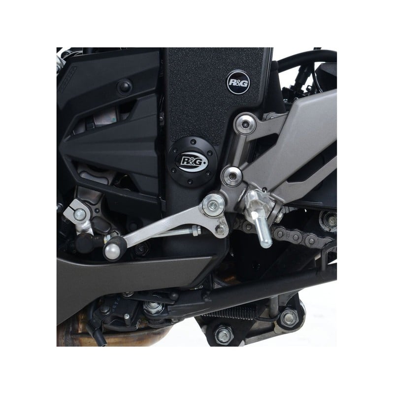 FI0122BK R&G Inserto protezione telaio, SX inferiore Kawasaki Z300 / Z250 '13-'18 / SX o DX posterio
