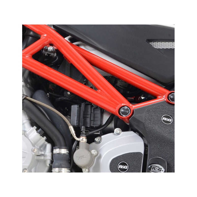 FI0126BK R&G Inserto protezione telaio, SX metà telaio MVMV Agusta Brutale 1090 2013