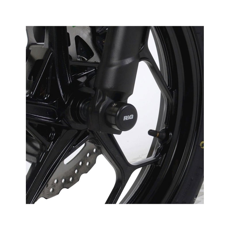 FP0164BK R&G protezioni perno forcella anteriore, Kawasaki Ninja 125 / Z125 '19- / 250 SL / Z250 SLK