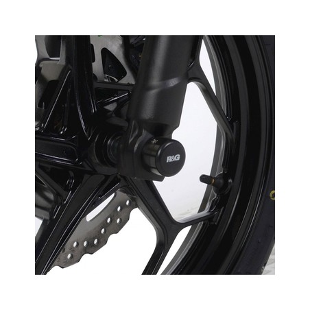 FP0164BK R&G protezioni perno forcella anteriore, Kawasaki Ninja 125 / Z125 '19- / 250 SL / Z250 SLK