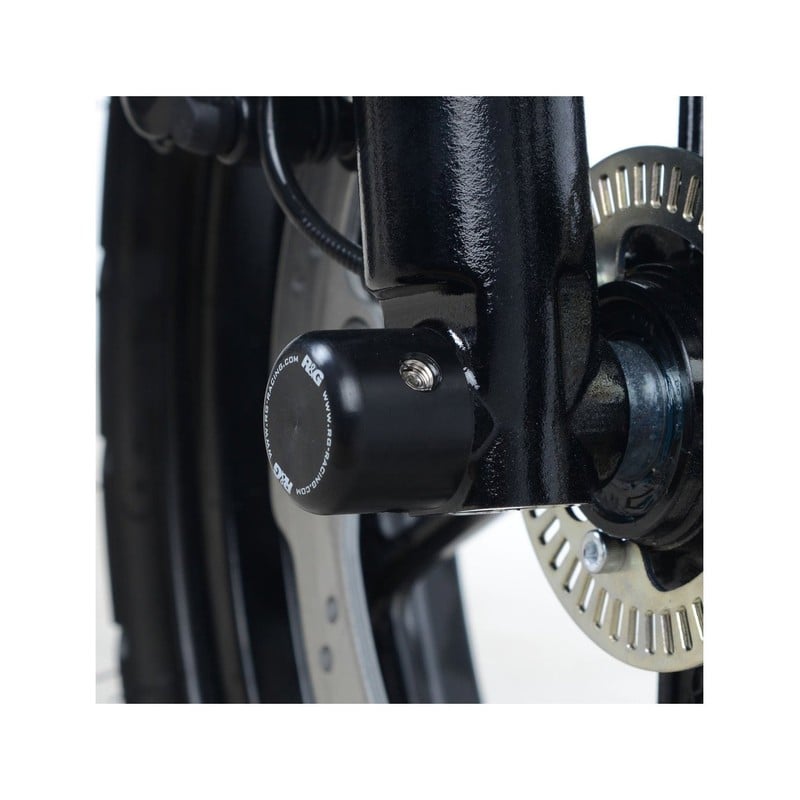 FP0222BK R&G protezioni perno forcella anteriore, KTM 790 Adventure '19- / 890 Adventure '20-'22 / S