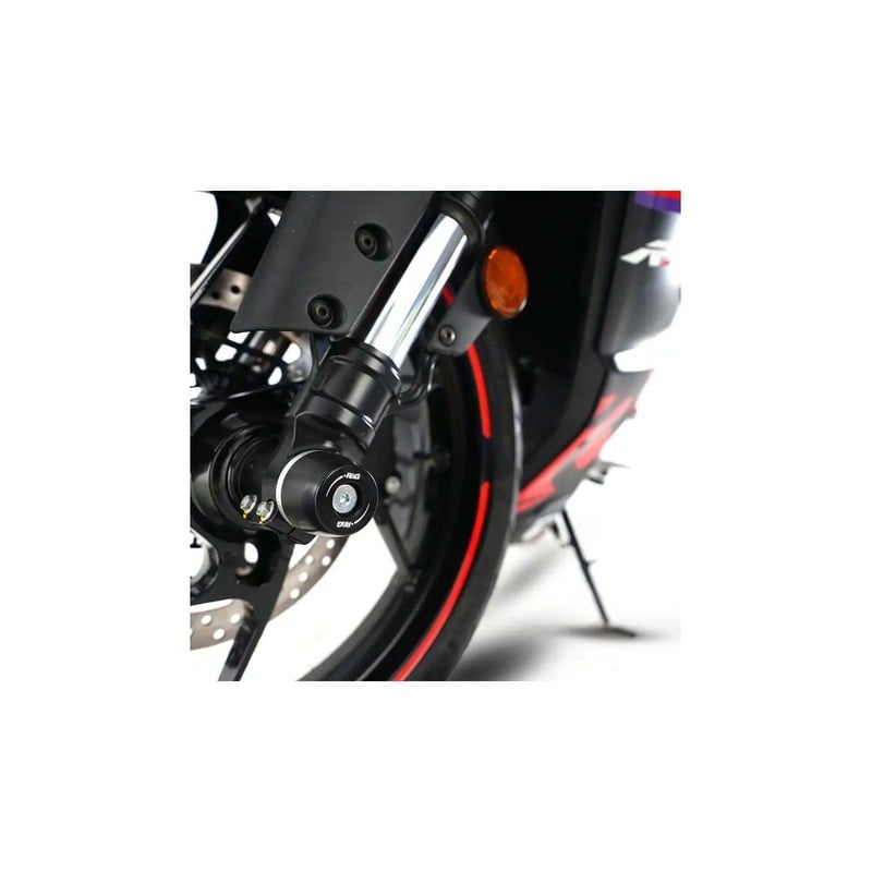 FP0222BK R&G protezioni perno forcella anteriore, KTM 790 Adventure '19- / 890 Adventure '20-'22 / S