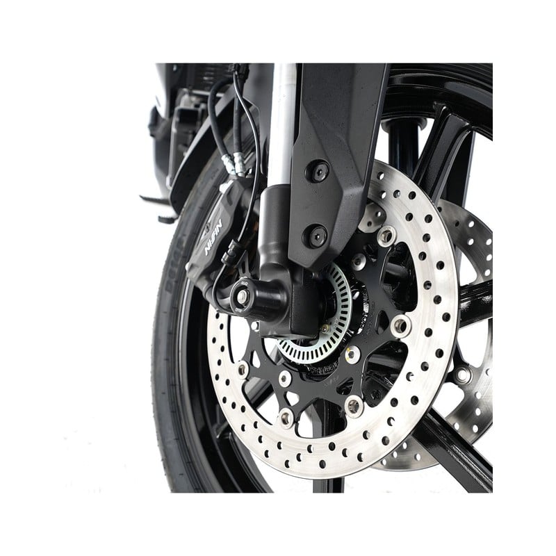 FP0227BK R&G protezioni perno forcella anteriore, KTM Super Duke GT '19-KTM Super Duke GT 2019
