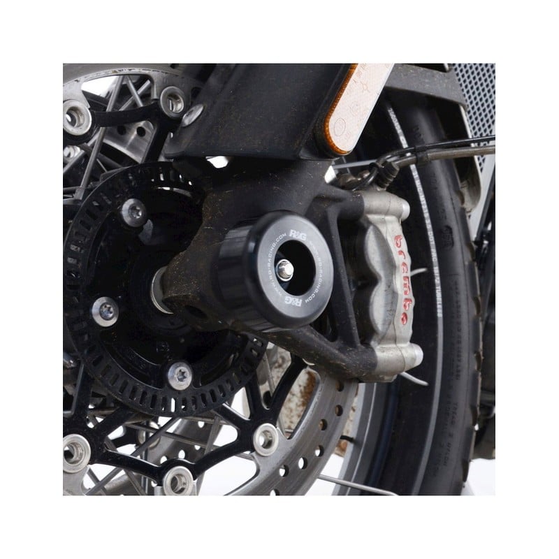 FP0231BK R&G protezioni perno forcella anteriore, Triumph Scrambler 1200 XC '19-Triumph Scrambler XC