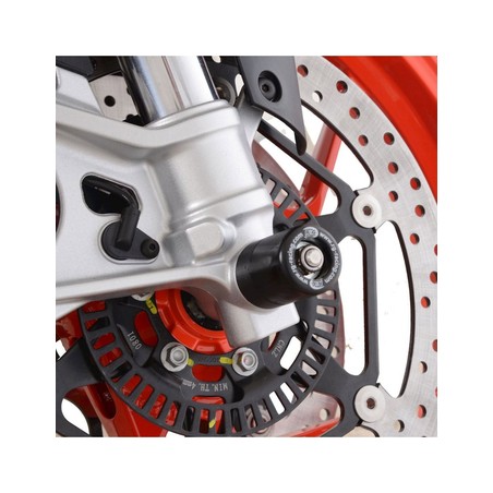 FP0249BK R&G protezioni perno forcella anteriore, Aprilia RS660 '21- / 660 Tuono '21-Aprilia RS 660