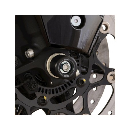 FP0253BK R&G protezioni perno forcella anteriore, Suzuki Hayabusa '21-Suzuki Hayabusa 2021