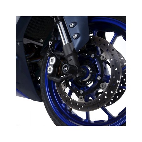 FP0264BK R&G protezioni perno forcella anteriore, Yamaha R7 '22-Yamaha R7 2022