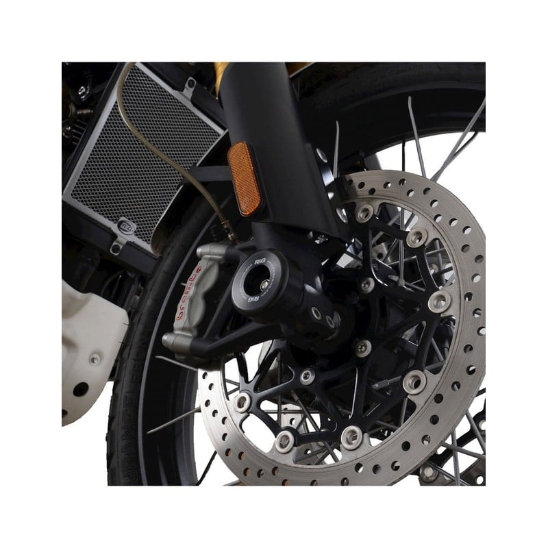 FP0267BK R&G protezioni perno forcella anteriore, Husqvarna Norden 901 '22- / KTM 890 SMT '23- / CFM