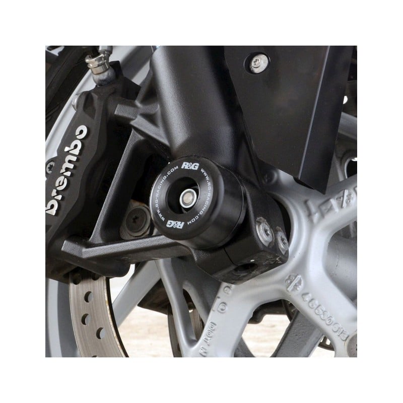 FP0268BK R&G protezioni perno forcella anteriore, KTM RC390/200/125 '22- / 125 Duke '24KTM 390 RC 20